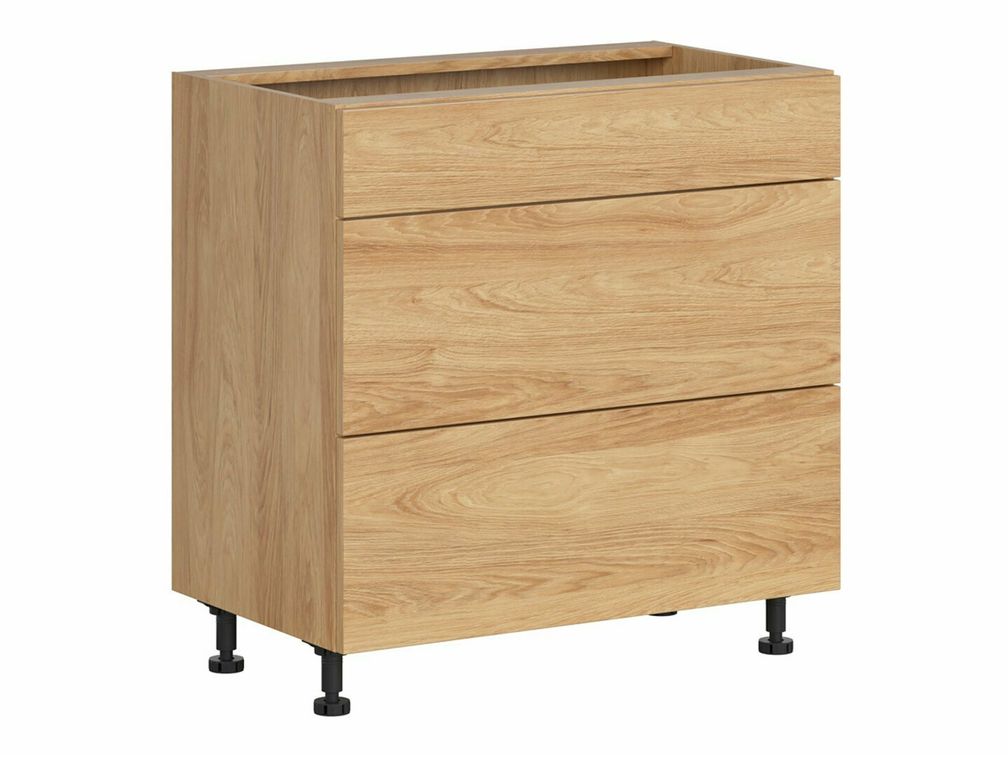 Модулен шкаф с чекмеджета Amper Oak 108