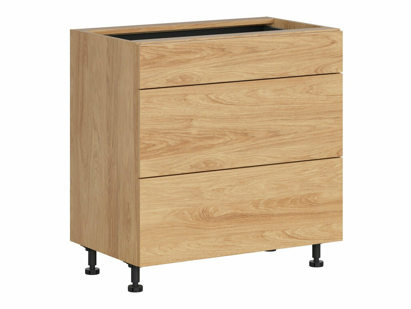 Модулен шкаф с чекмеджета Amper Oak 111