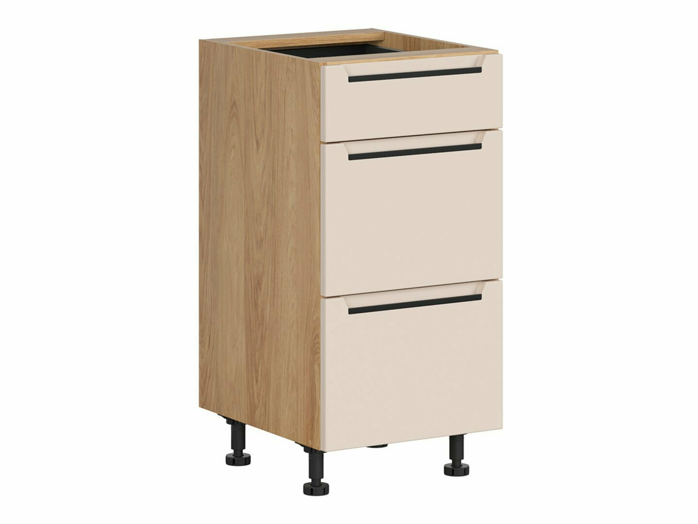 Модулен шкаф с чекмеджета Riso Beige 109
