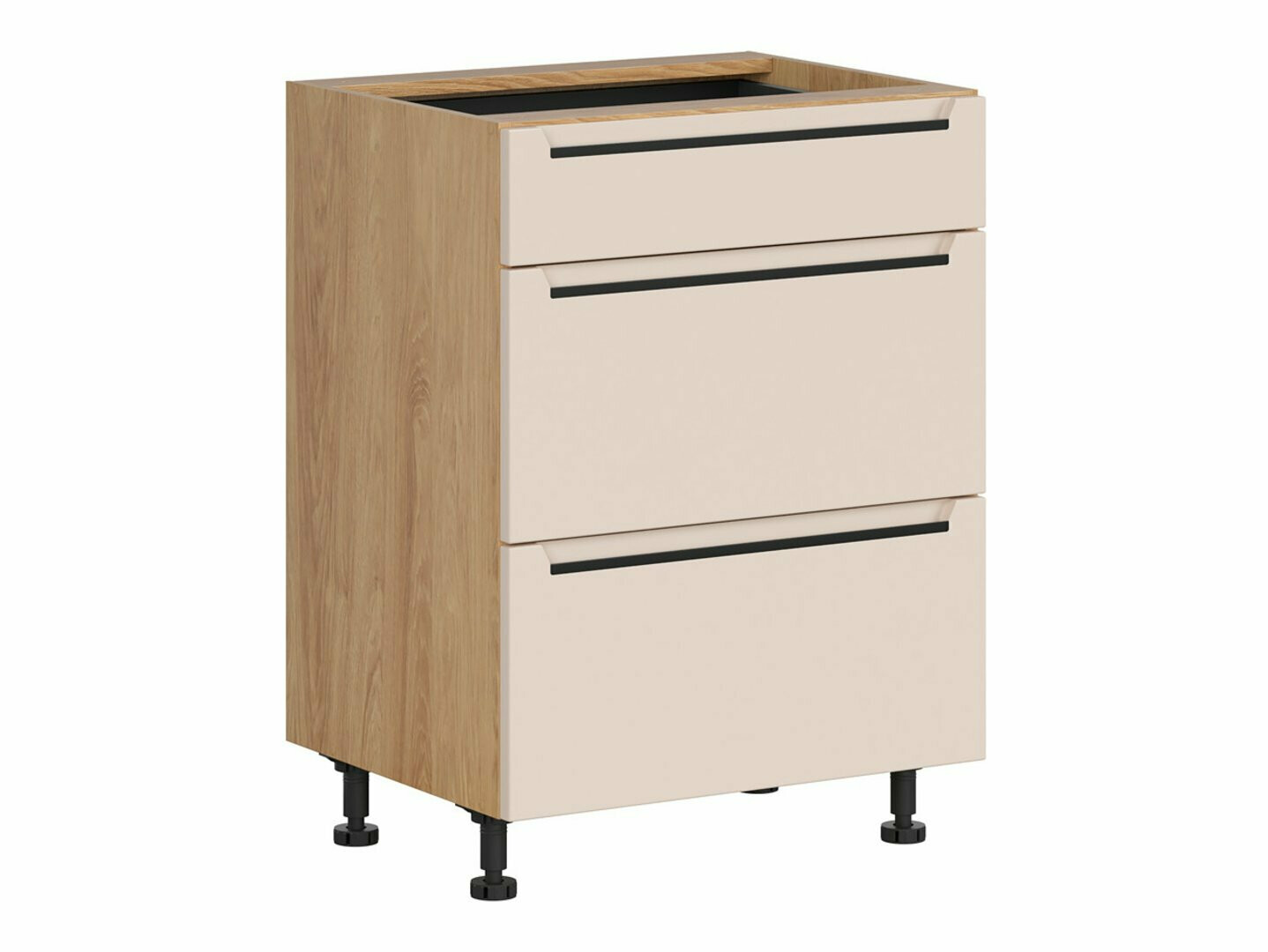 Модулен шкаф с чекмеджета Riso Beige 110