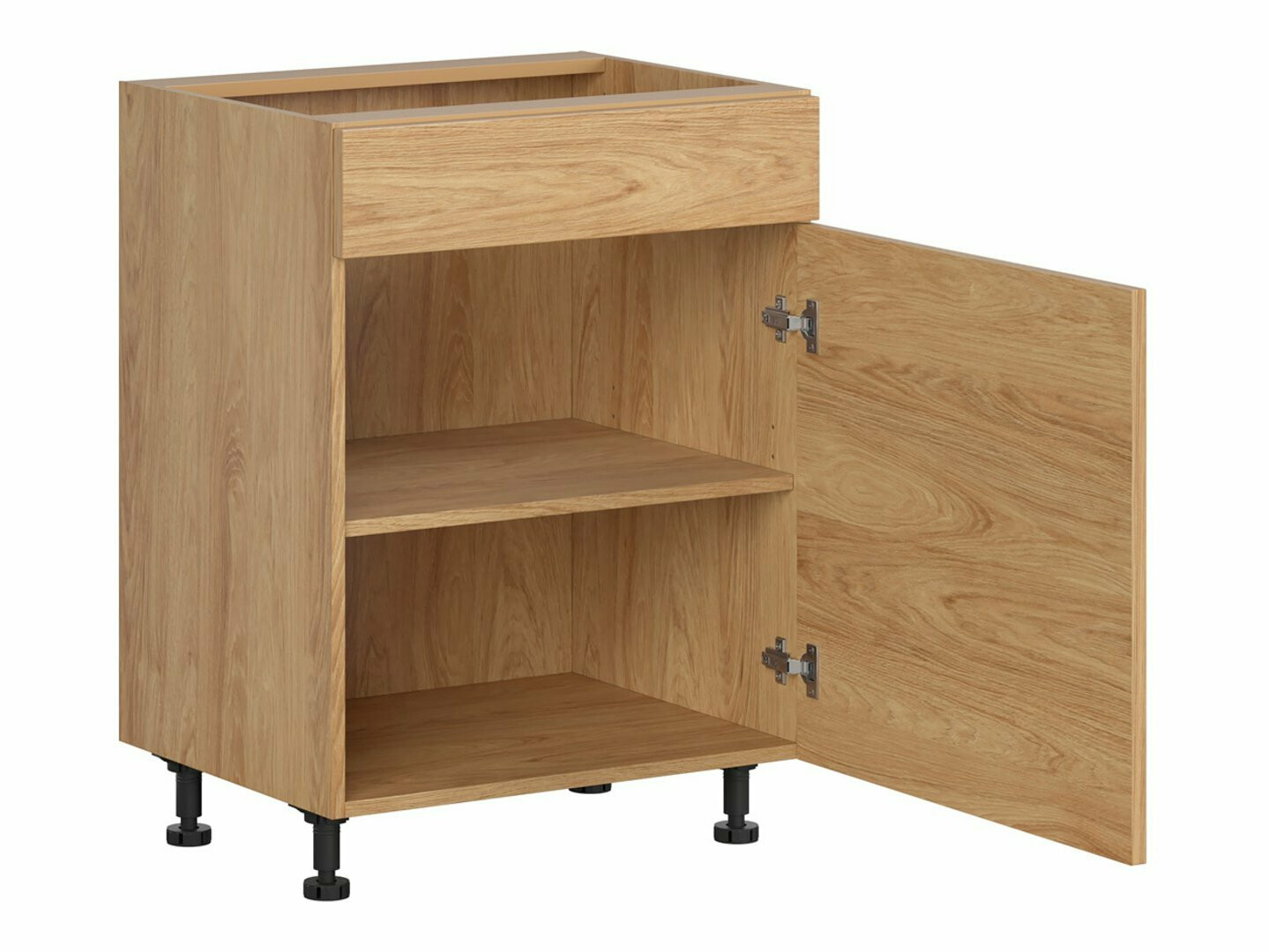 Модулен шкаф с врати Amper Oak 100
