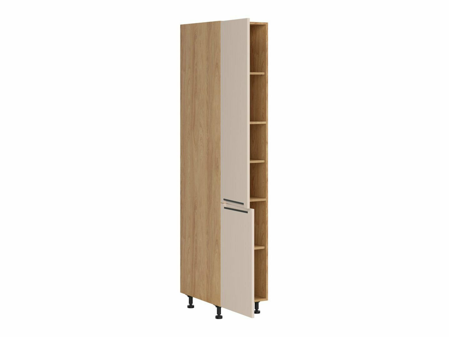 Модулен шкаф с врати Riso Beige 113