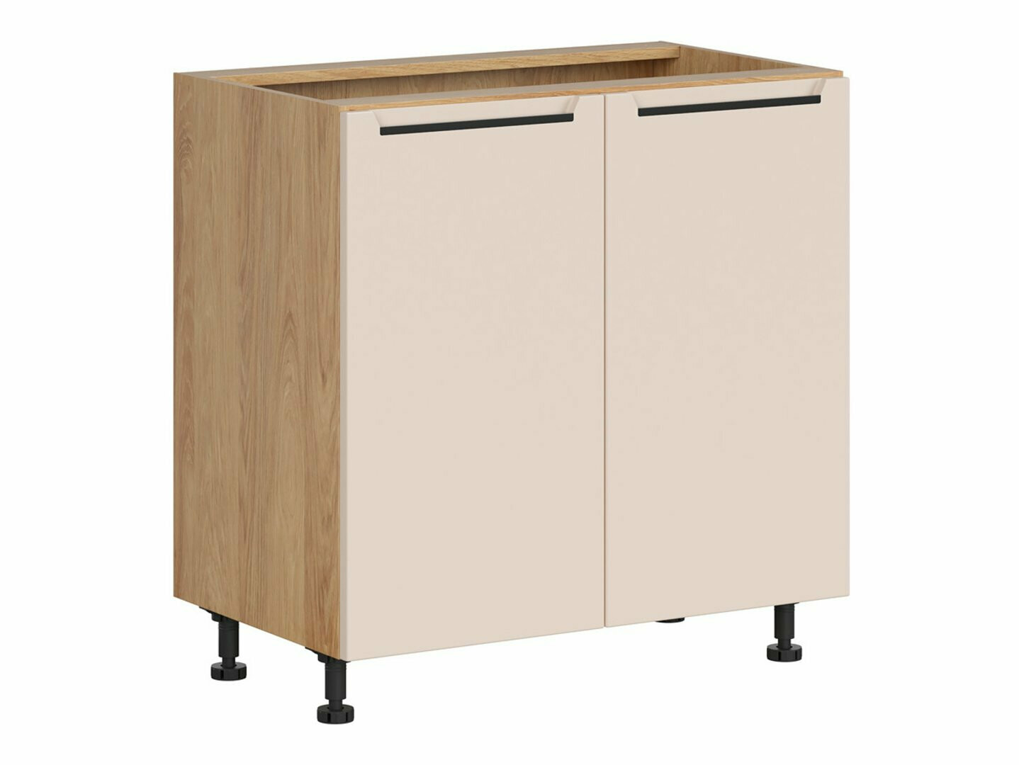 Модулен шкаф с врати Riso Beige 120