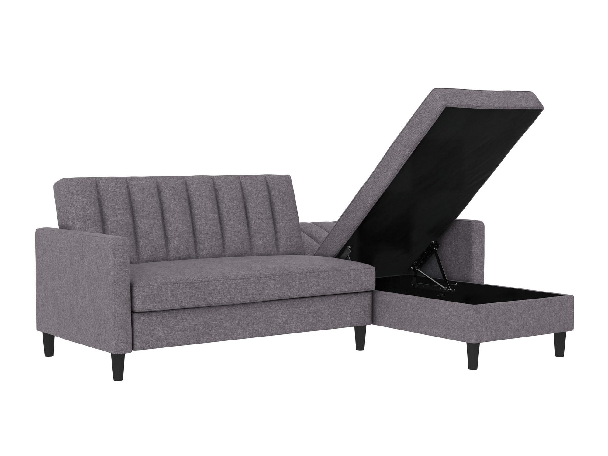 Ъглов диван Tulsa 583 (Сив)