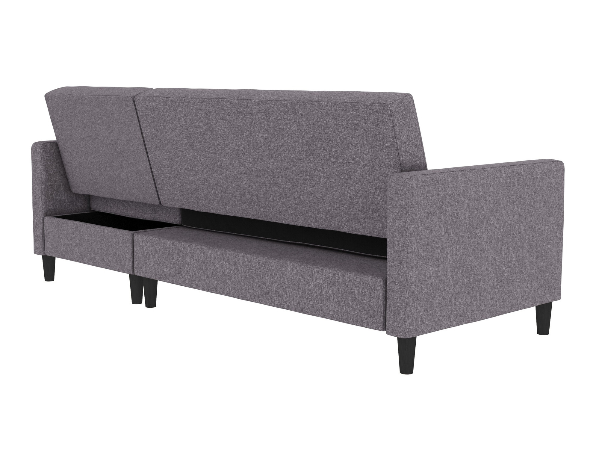 Ъглов диван Tulsa 583 (Сив)