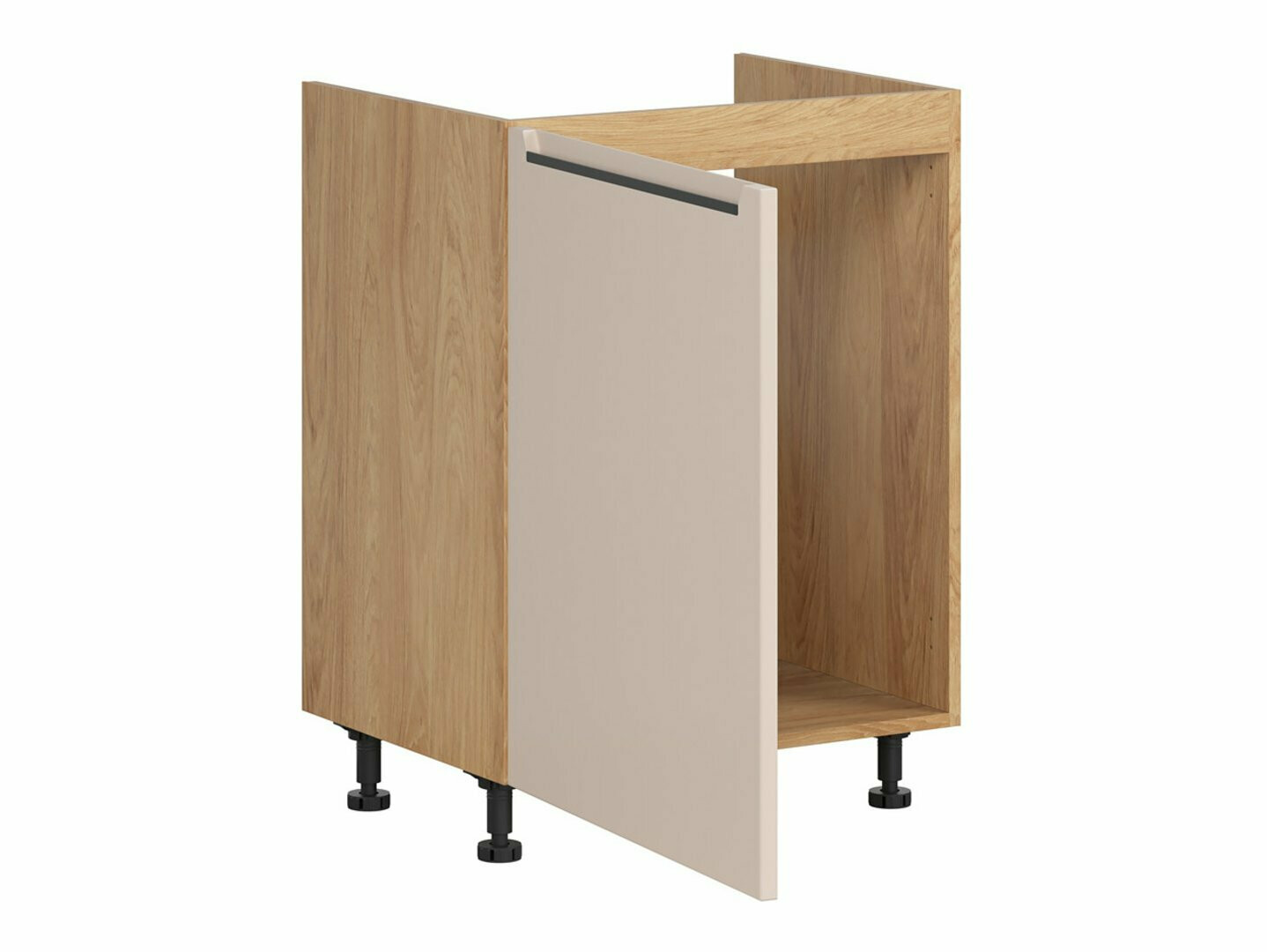 Модулен шкаф за мивка с врати Riso Beige 124