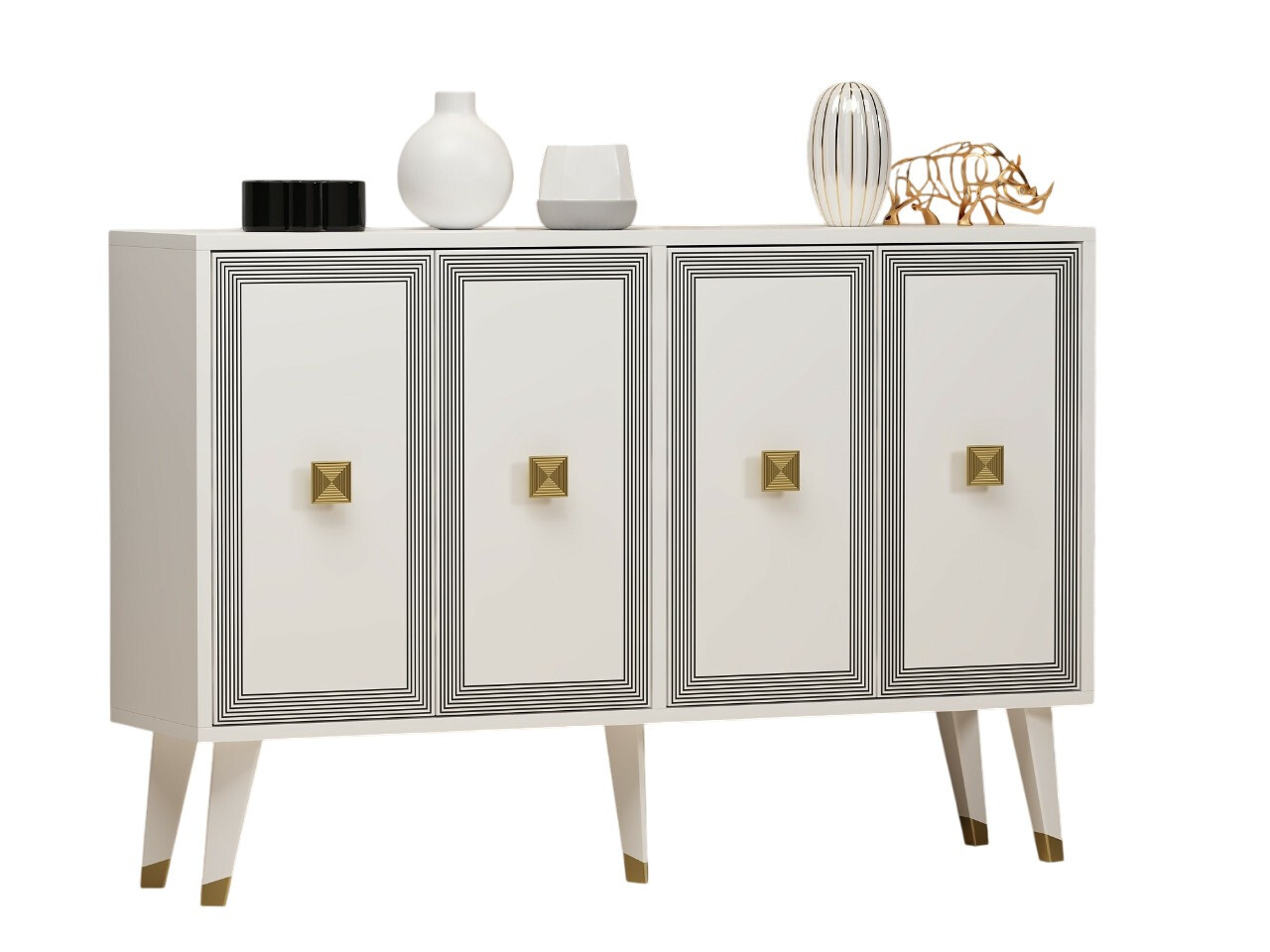 Шкаф Dunliru 113 (Бял)