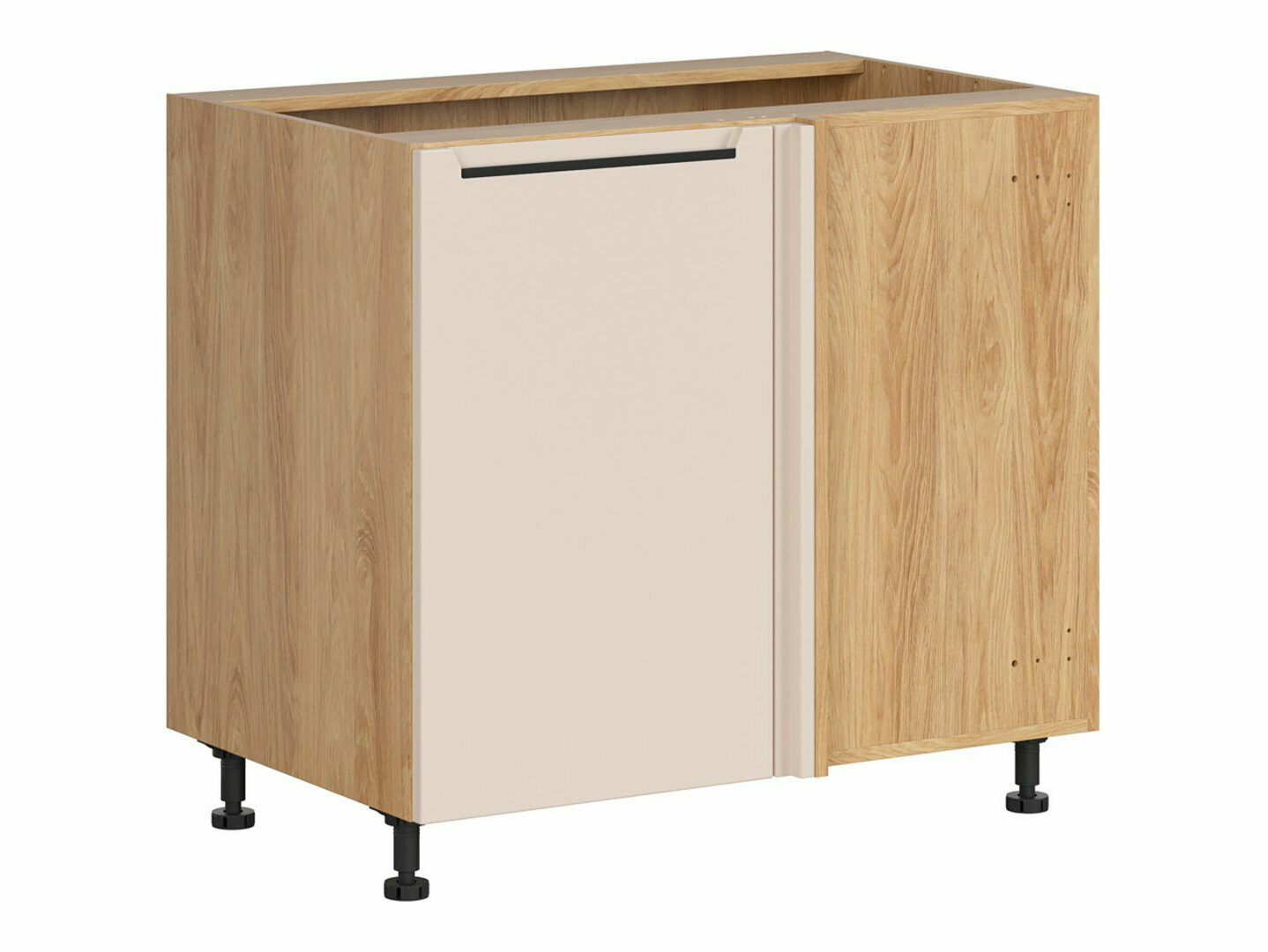 Модулен ъглов шкаф Riso Beige 127