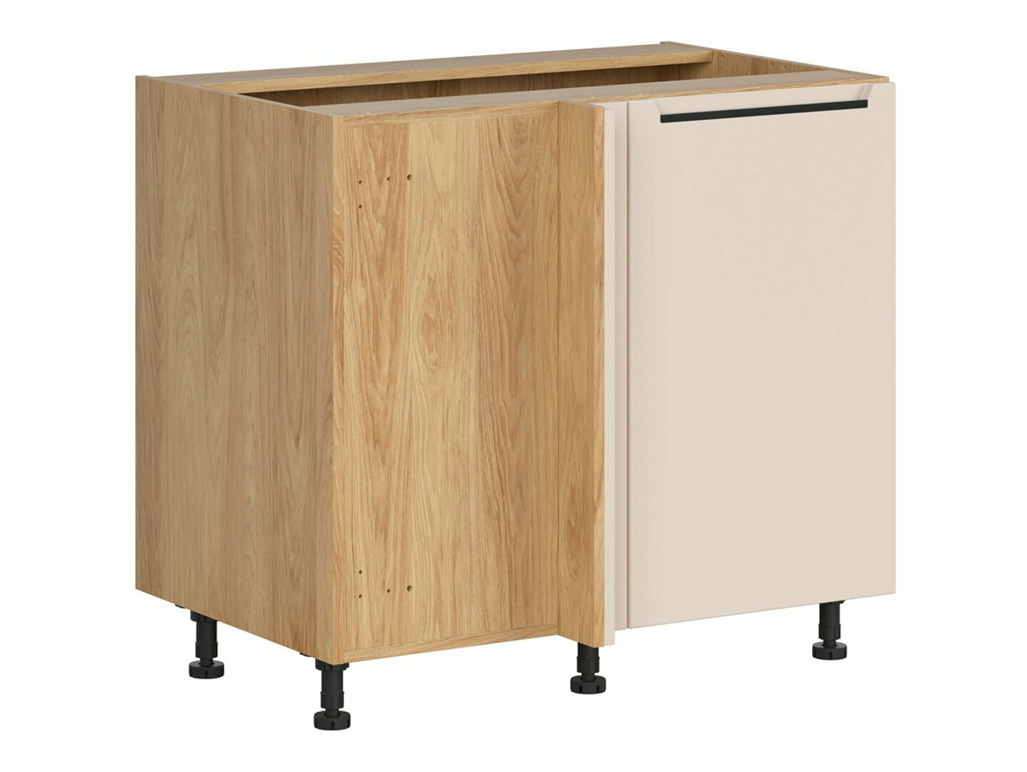 Модулен ъглов шкаф Riso Beige 128
