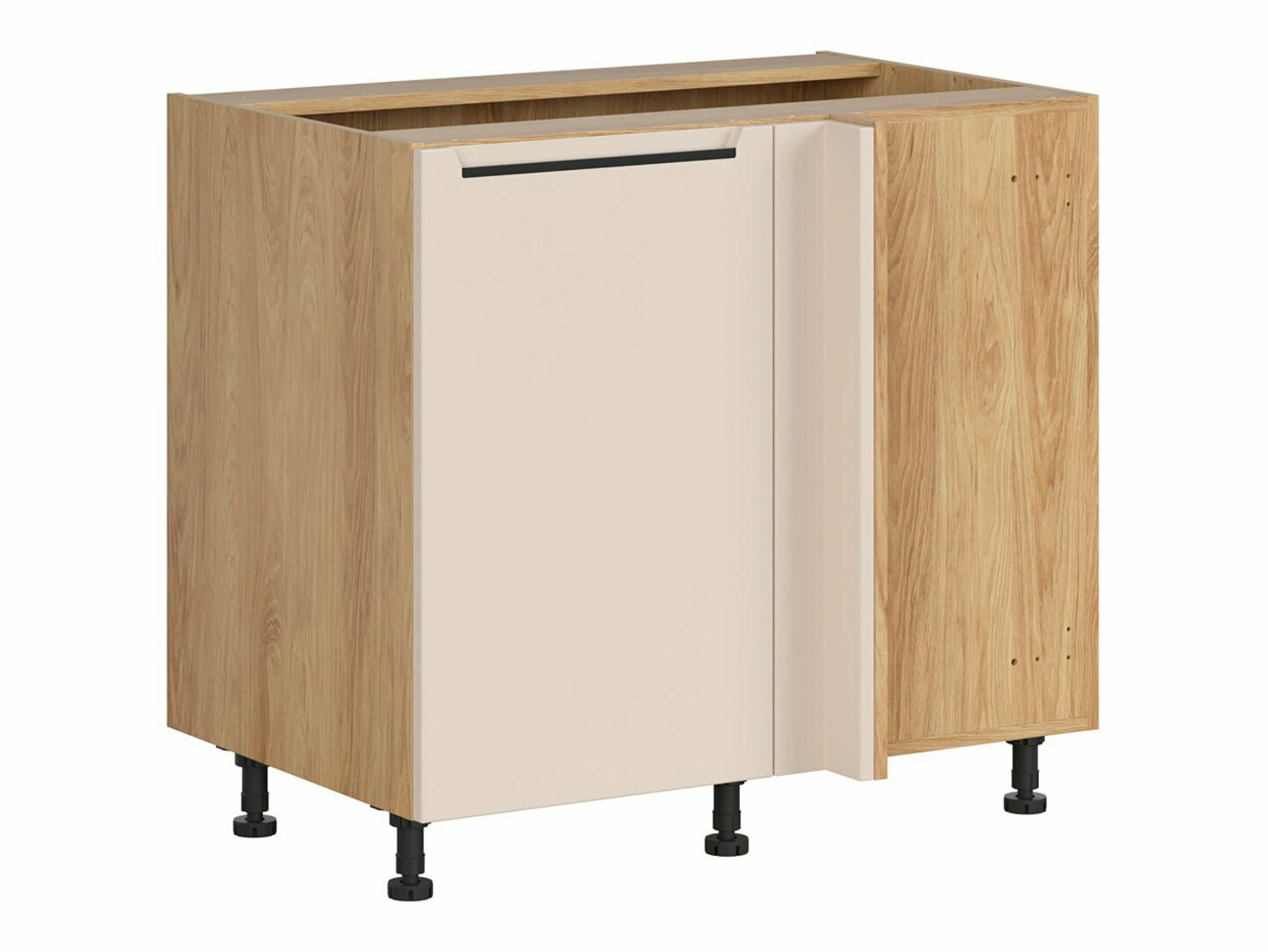 Модулен ъглов шкаф Riso Beige 128