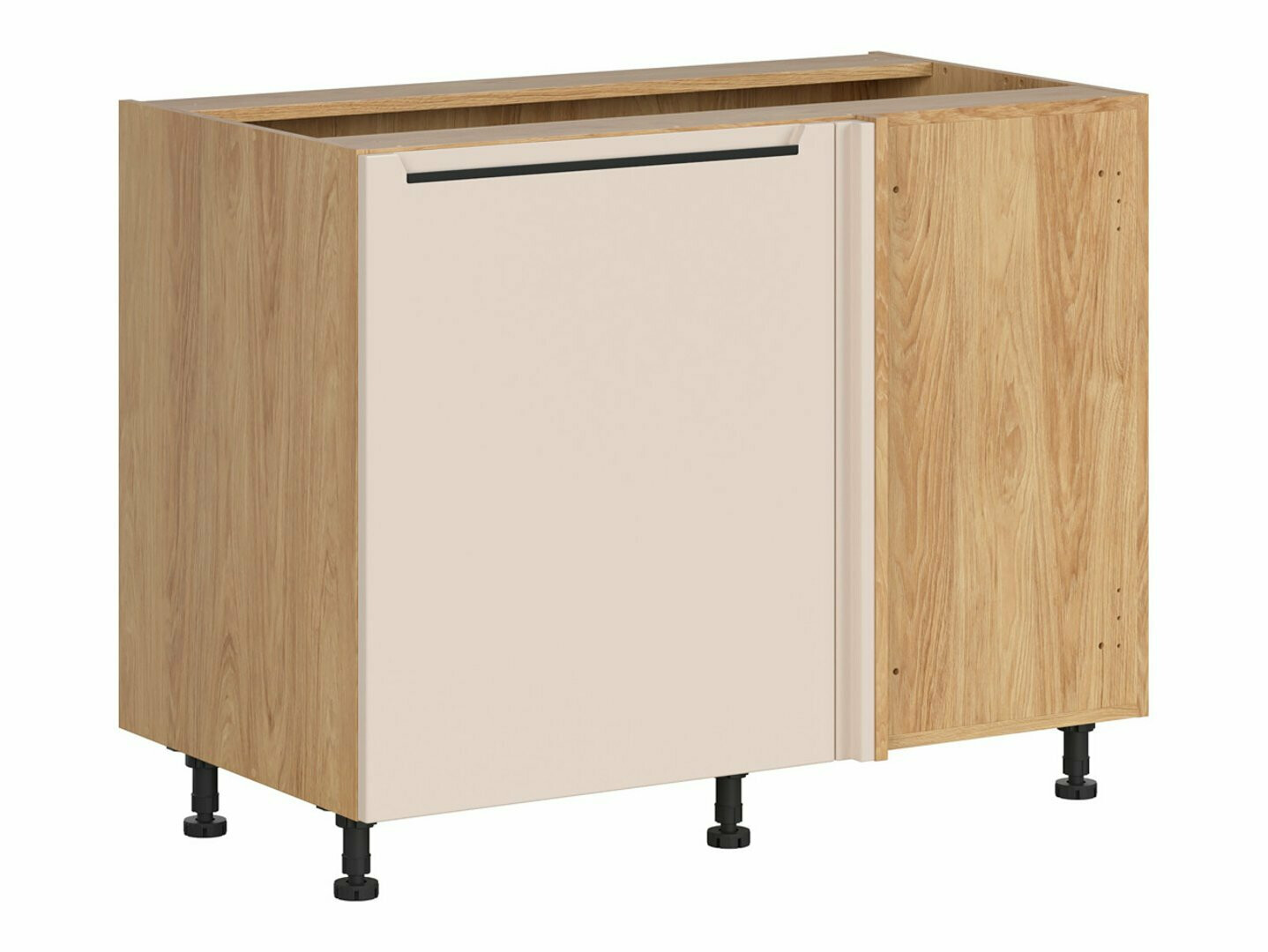 Модулен ъглов шкаф Riso Beige 129