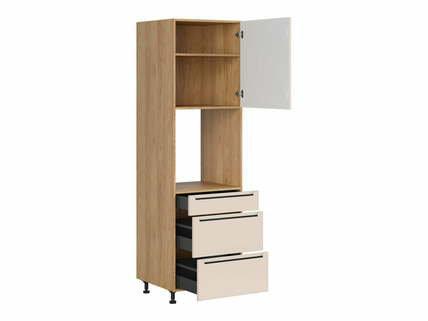 Модулен шкаф за вградени уреди Riso Beige 133