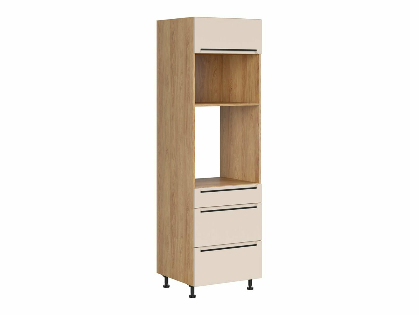 Модулен шкаф за вградени уреди Riso Beige 134