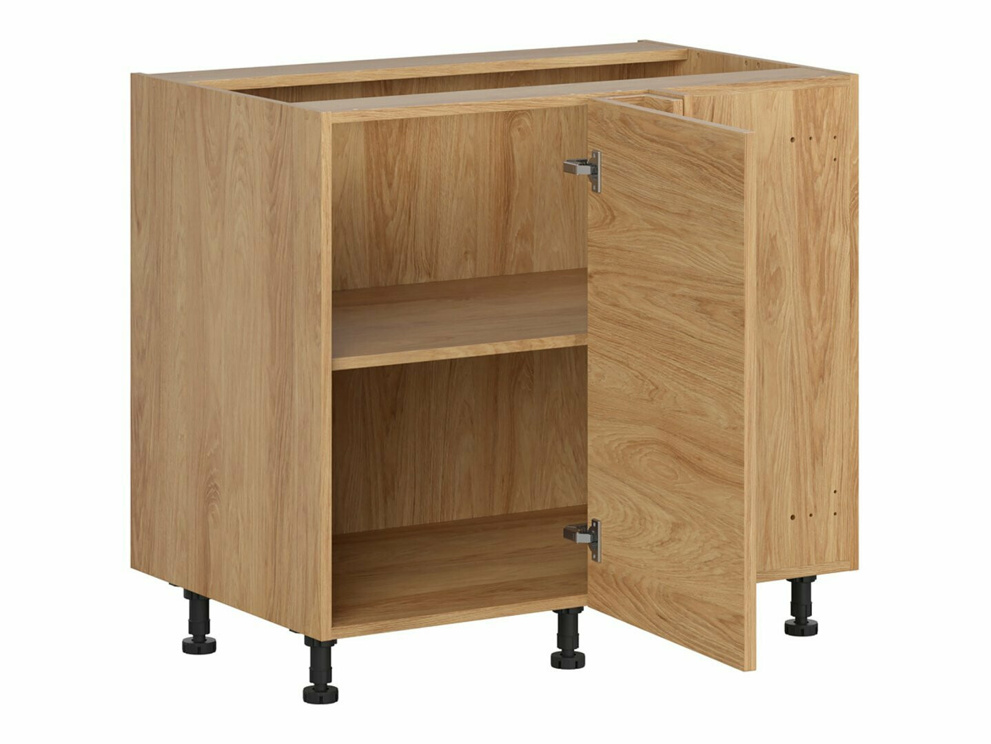 Модулен ъглов шкаф Amper Oak 128