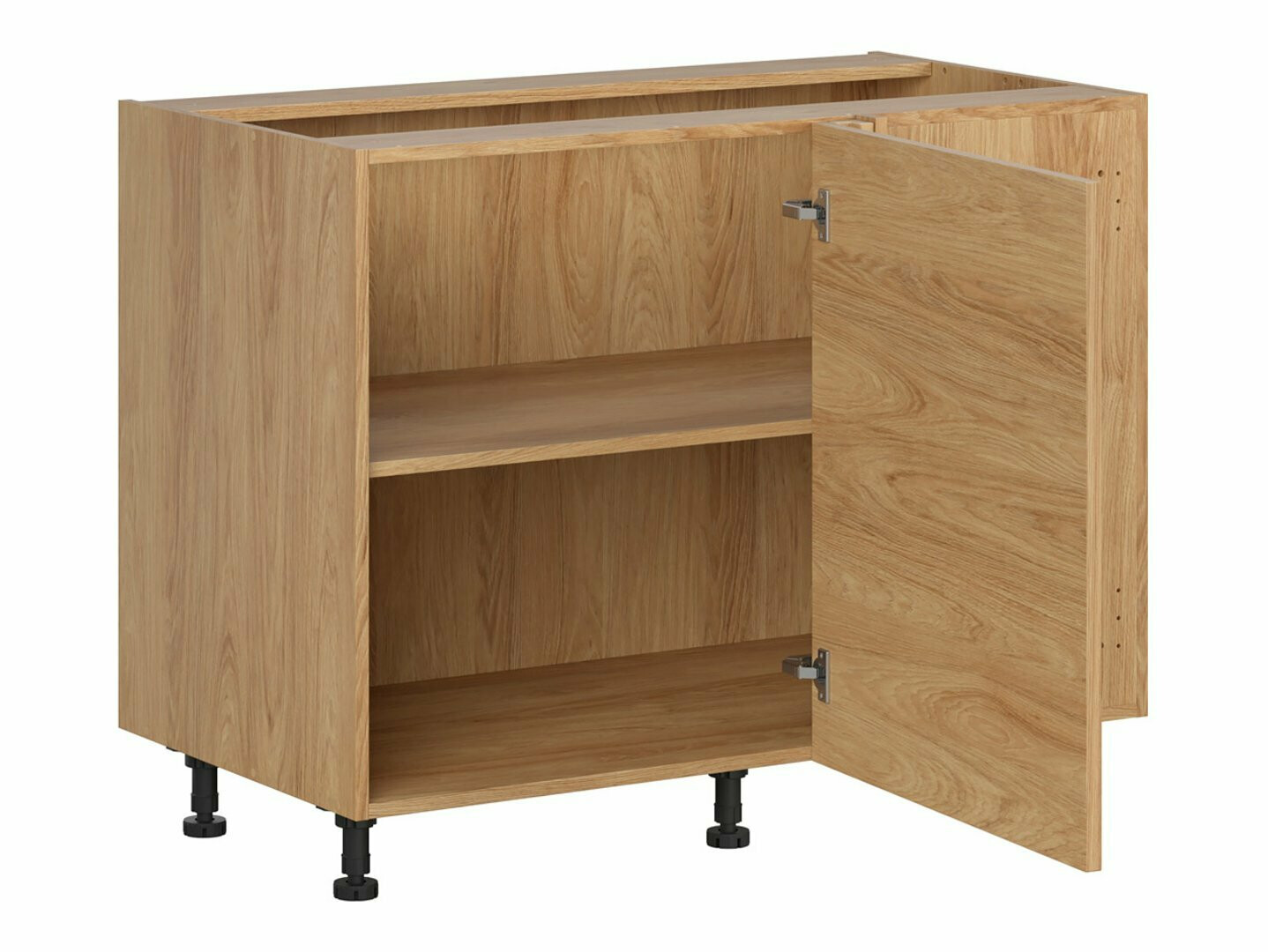 Модулен ъглов шкаф Amper Oak 129