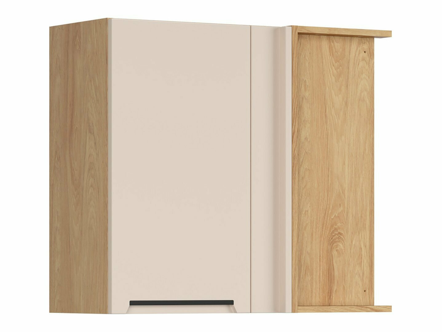 Модулен окачен ъглов шкаф Riso Beige 156