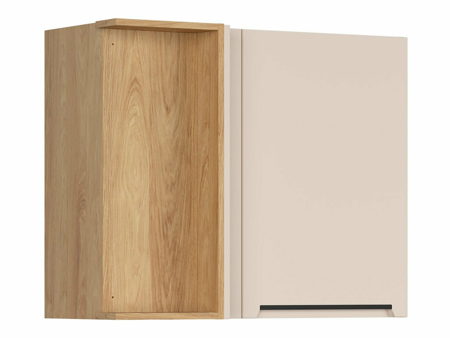 Модулен окачен ъглов шкаф Riso Beige 158