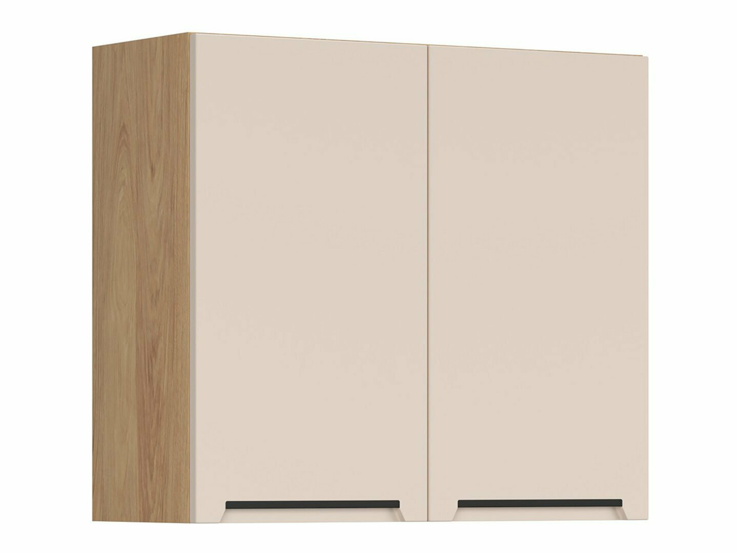 Модулен окачен шкаф със стойка за съдове Riso Beige 154