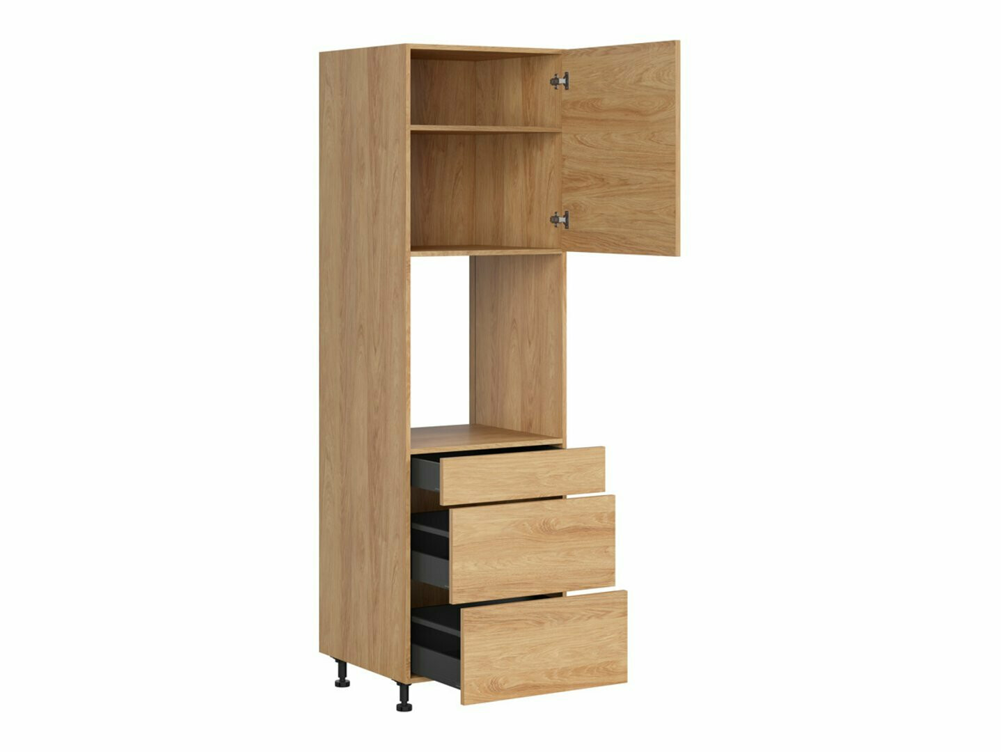 Модулен шкаф за вградени уреди Amper Oak 133