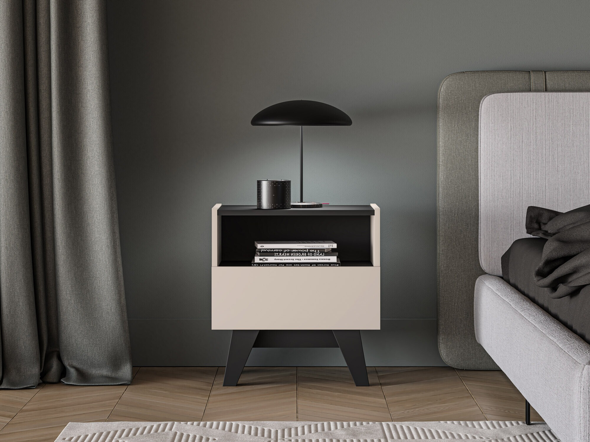 Нощно шкафче Evateno 105