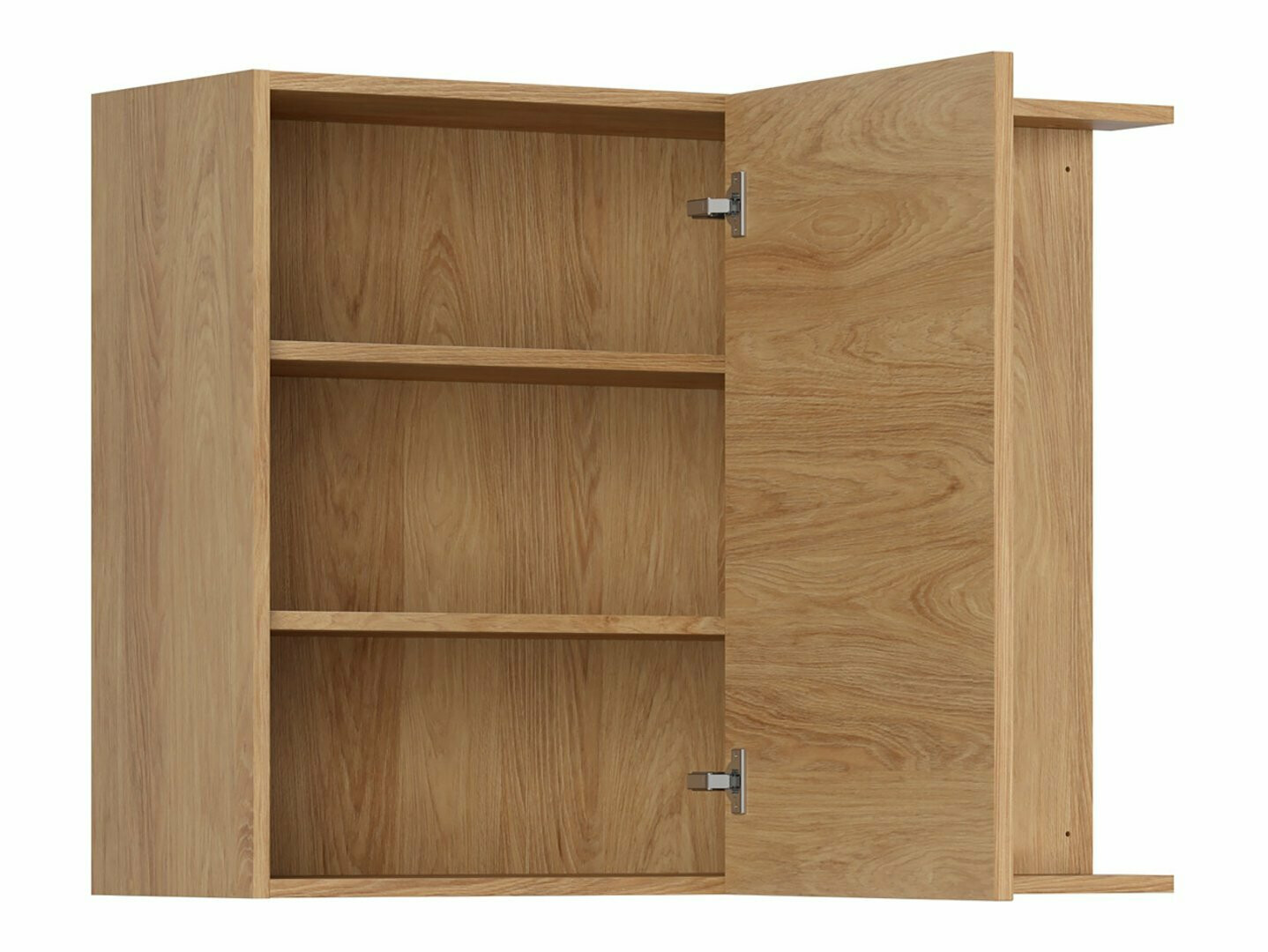 Модулен окачен ъглов шкаф Amper Oak 157
