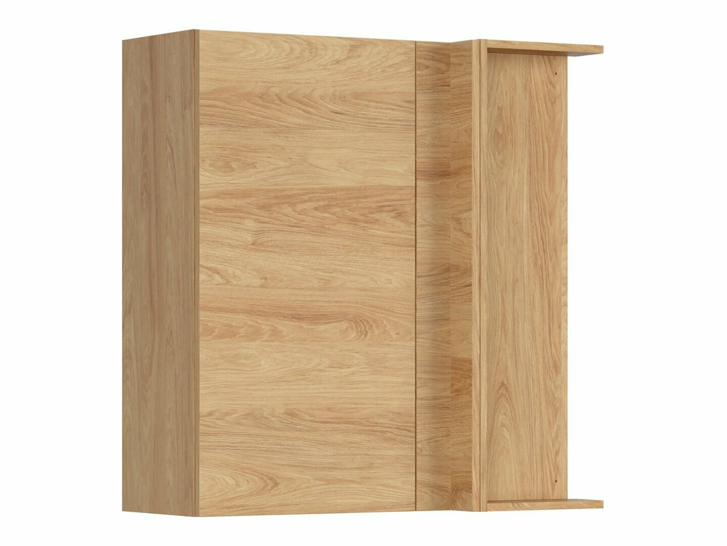 Модулен окачен ъглов шкаф Amper Oak 158