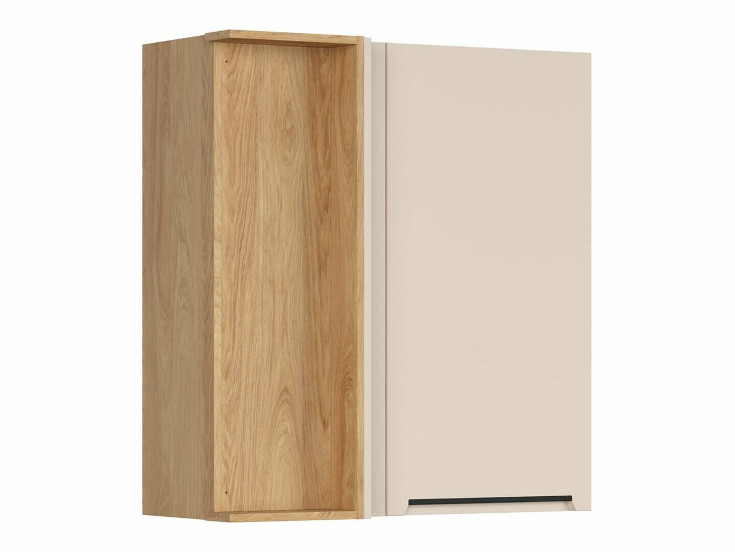 Модулен окачен ъглов шкаф Riso Beige 159