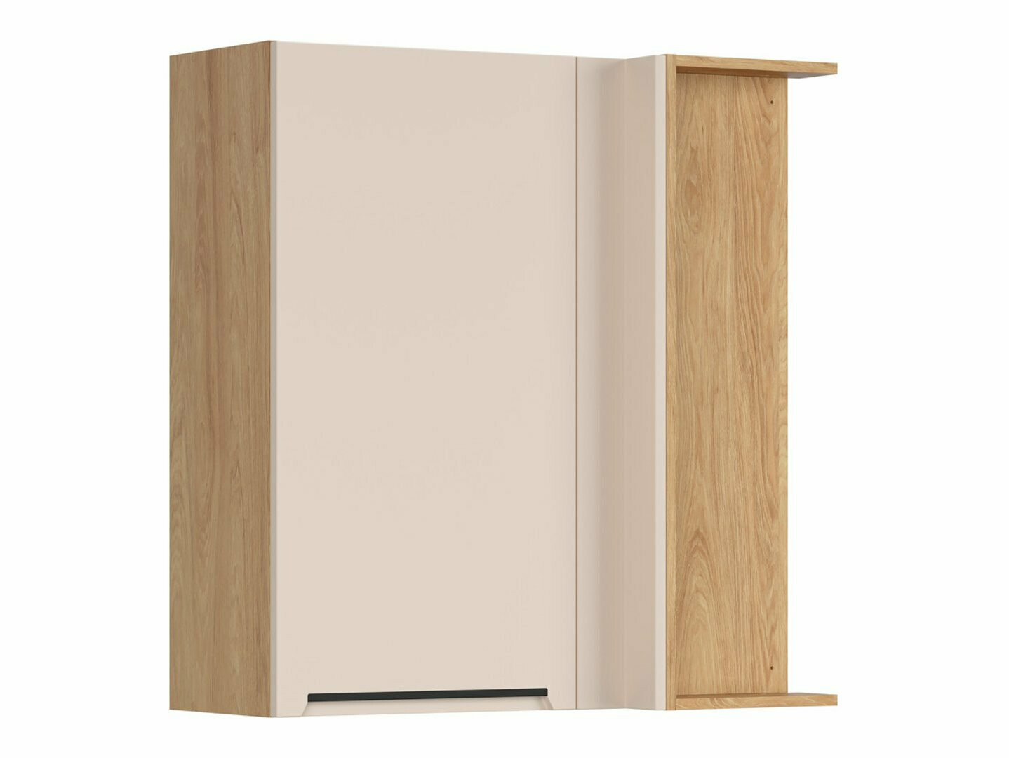 Модулен окачен ъглов шкаф Riso Beige 159