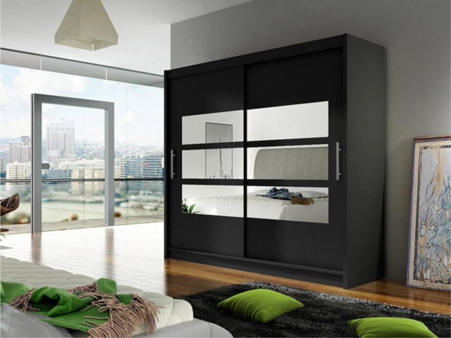 Гардероб Closico 101 (Черен)