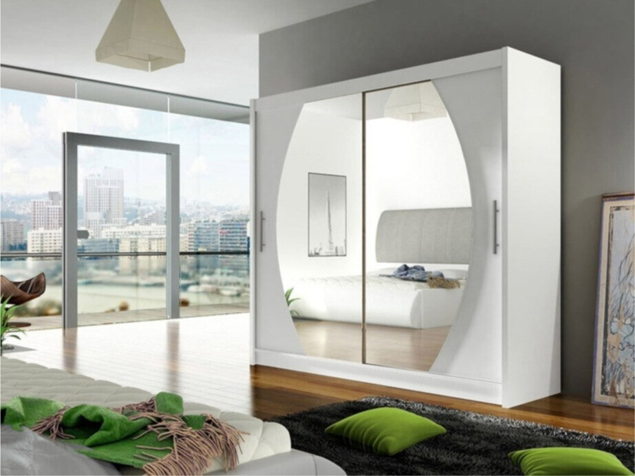 Гардероб Closico 102 (Бял)