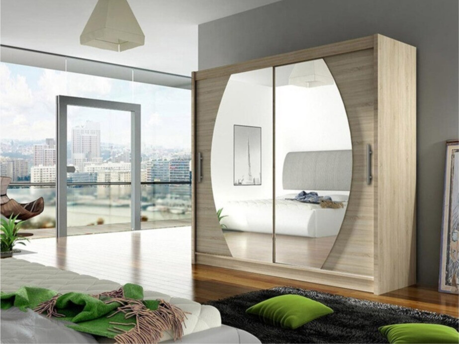 Гардероб Closico Pallor IV (Сонома дъб)