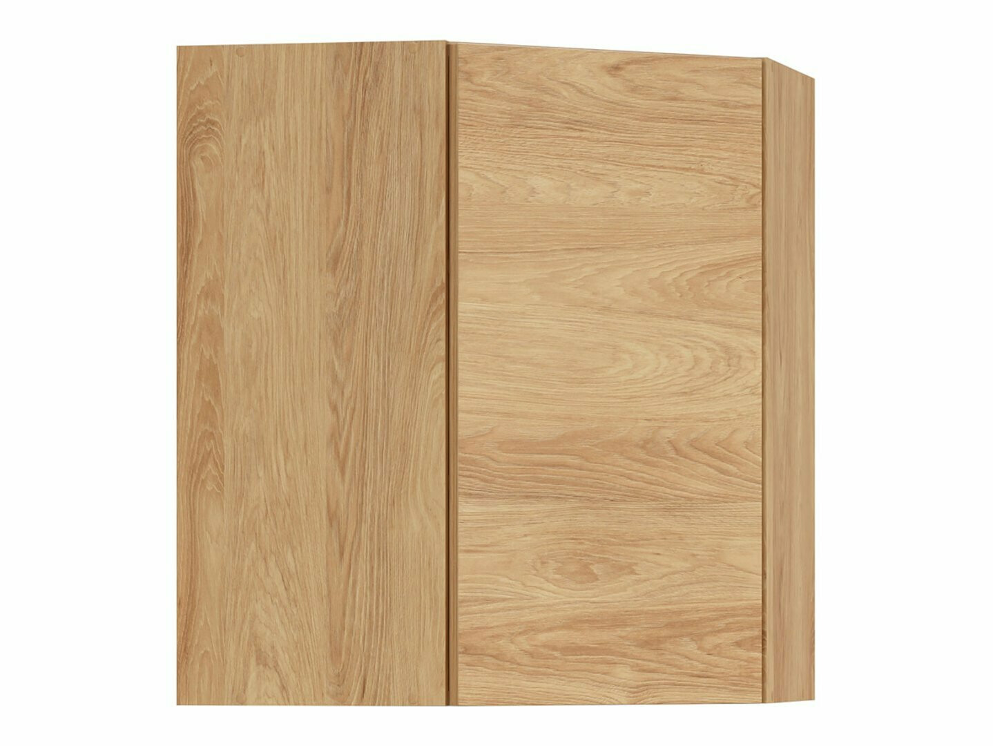 Модулен окачен ъглов шкаф Amper Oak 159