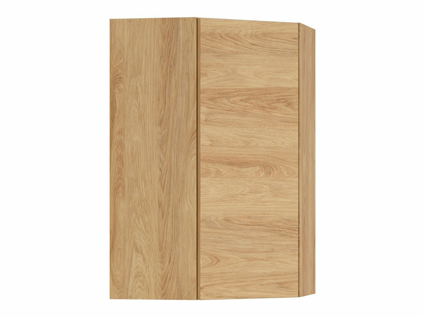 Модулен окачен ъглов шкаф Amper Oak 160