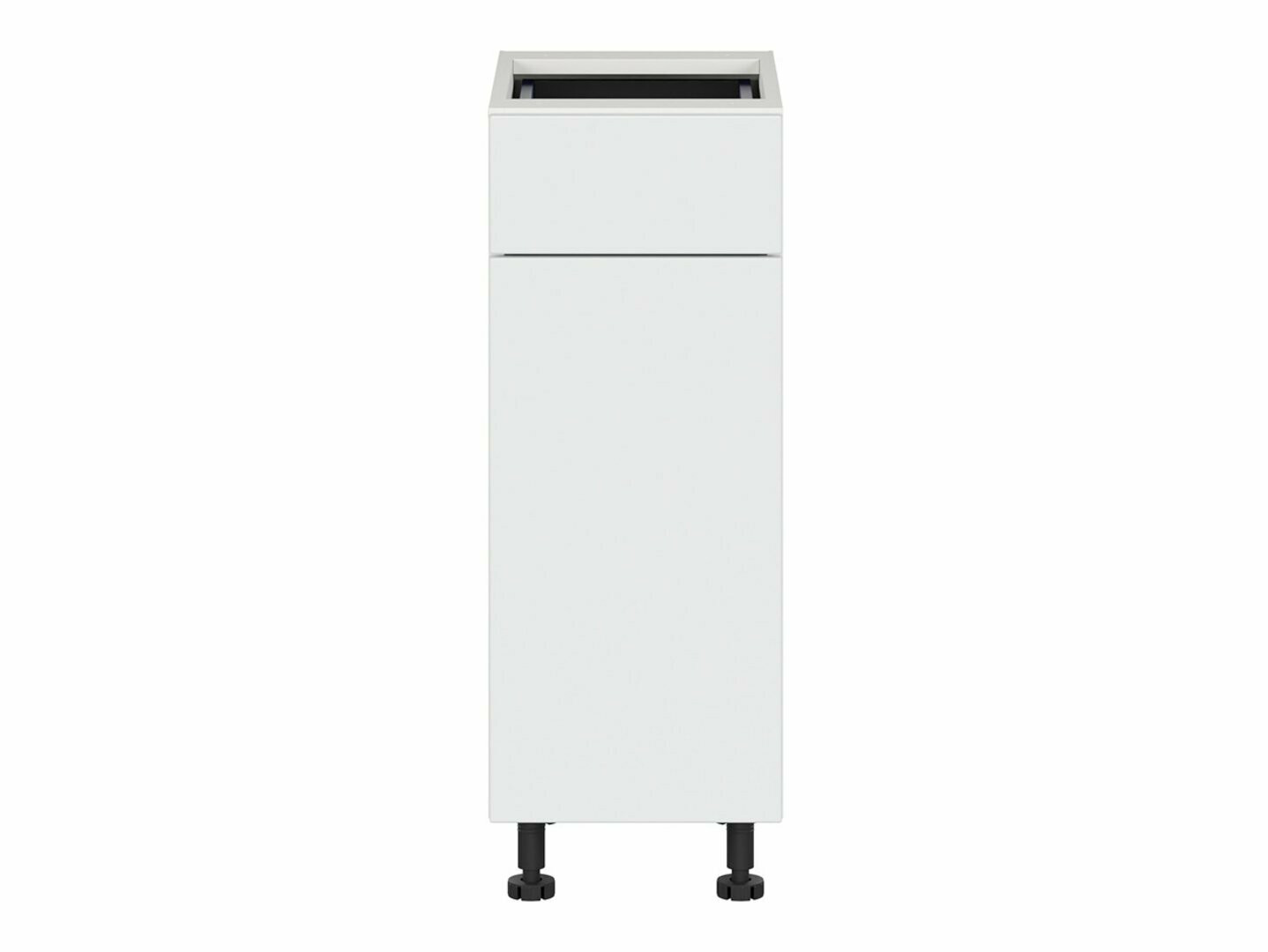 Модулен шкаф с чекмедже и врати Top White 102