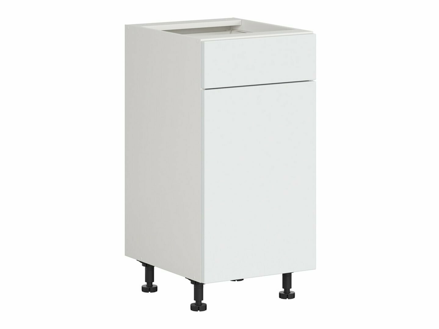Модулен шкаф с чекмедже и врати Top White 103