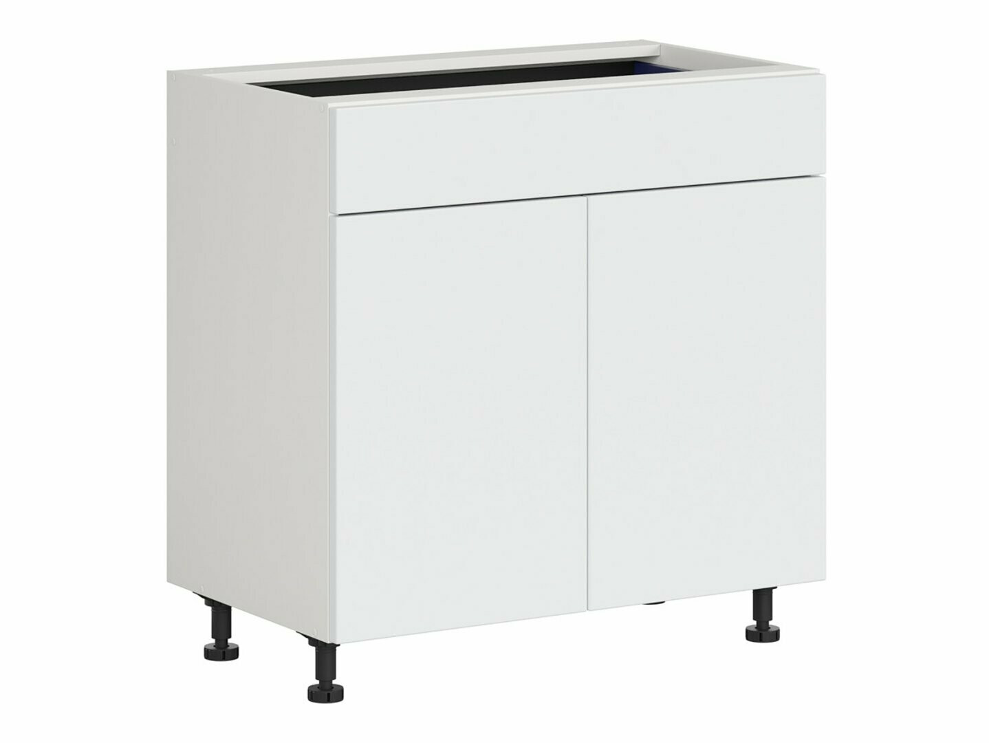 Модулен шкаф с чекмедже и врати Top White 106
