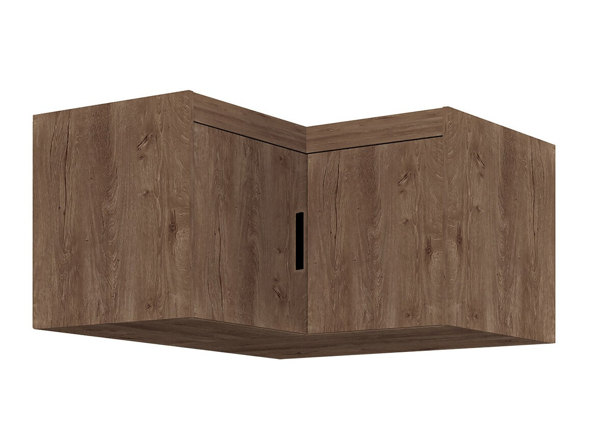 Ъглов шкаф Novduni 118 (Дъб левка)