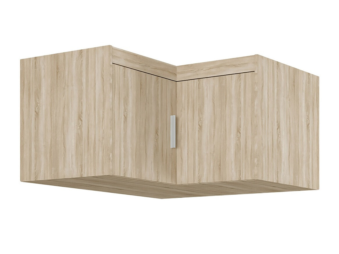 Ъглов шкаф Novduni 118 (Сонома дъб)