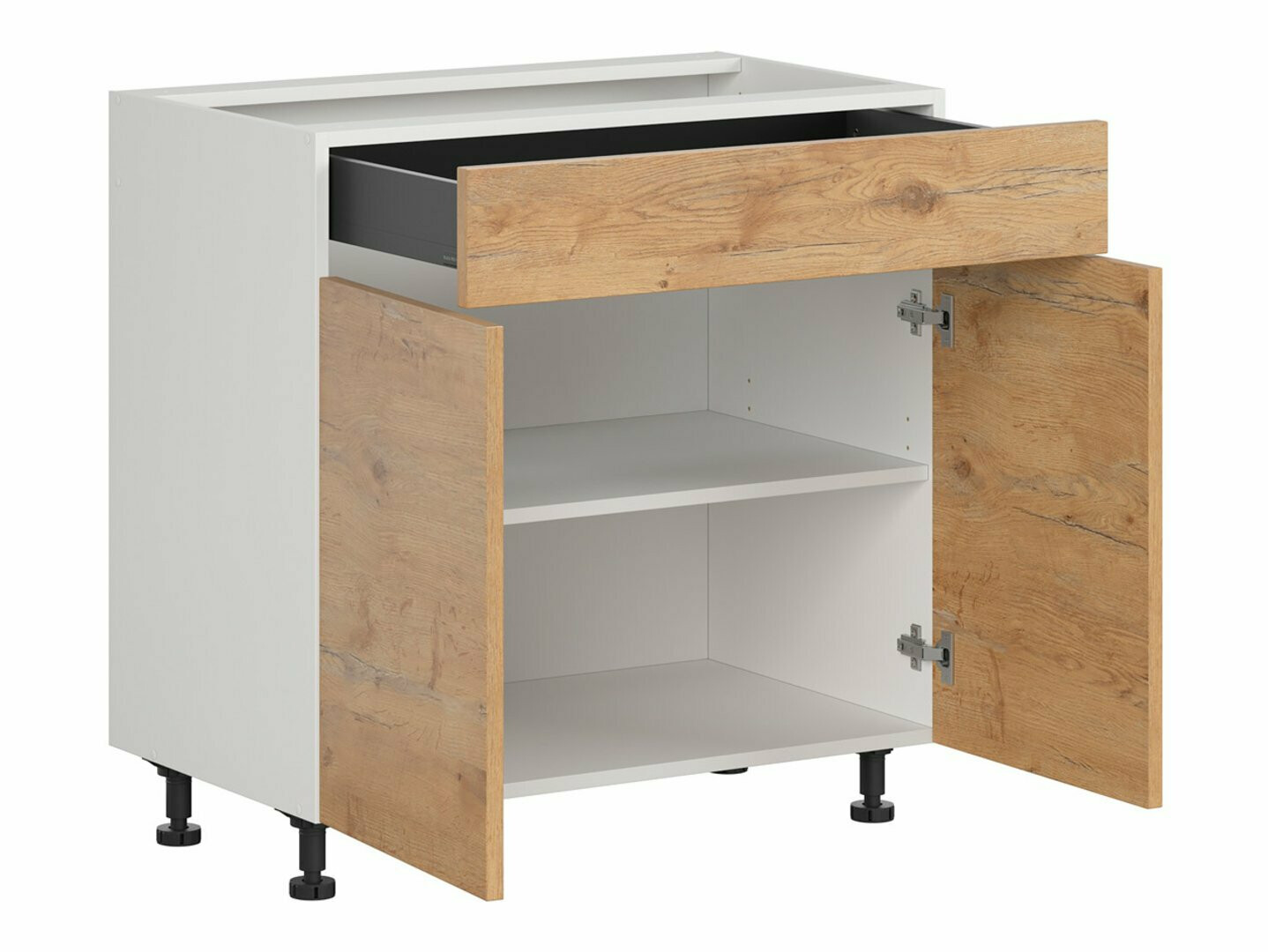 Модулен шкаф с чекмедже и врати Amper Lancelot 106