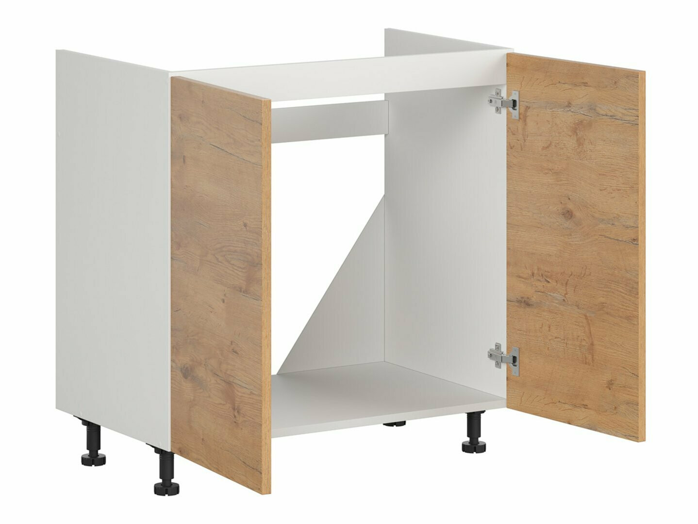 Модулен шкаф за мивка с врати Amper Lancelot 125