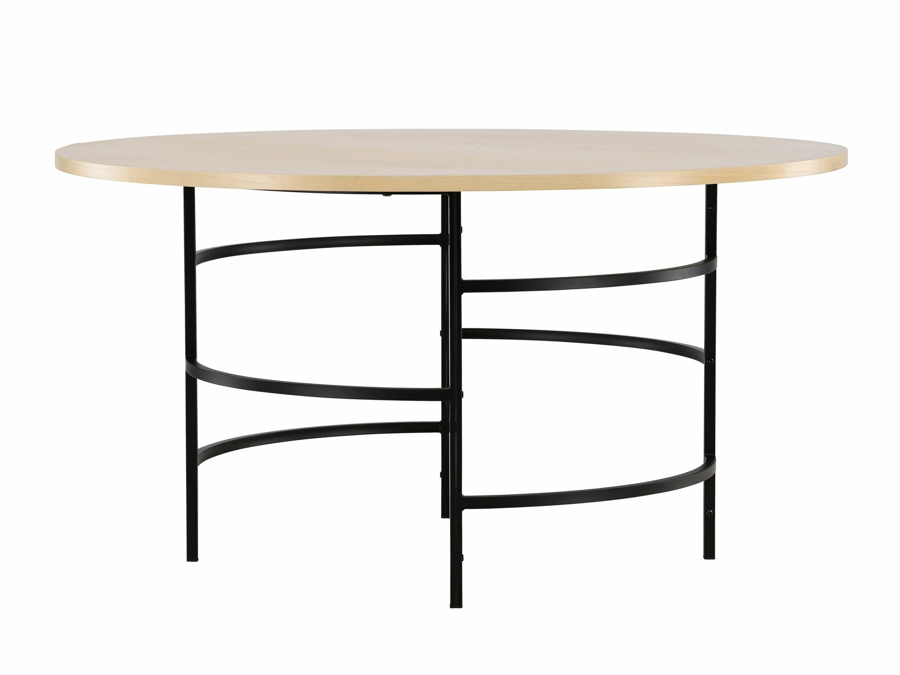 Маса Dallas 4695 (Черен + Светлокафяво)