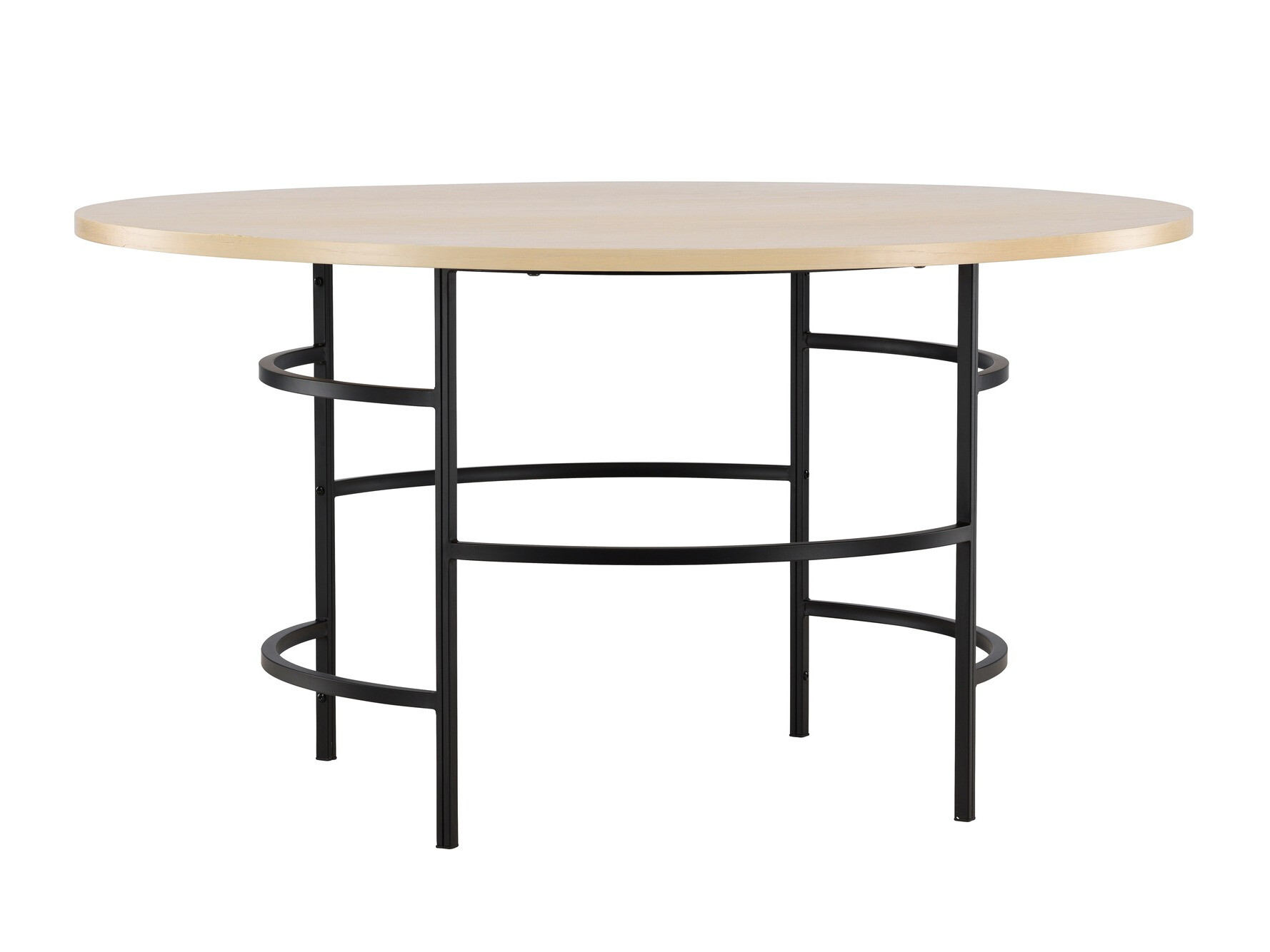 Маса Dallas 4695 (Черен + Светлокафяво)