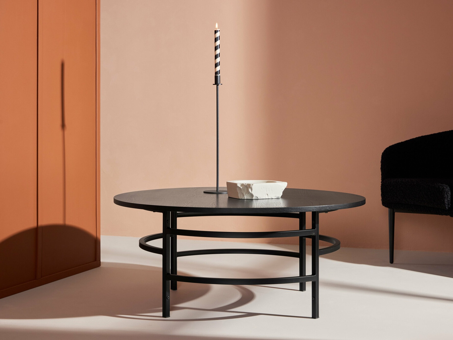 Масичка за кафе Dallas 4696 (Черен)