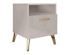 Нощно шкафче Comfivo Teslomo 111 (Кашмир + Кашмир гланц)