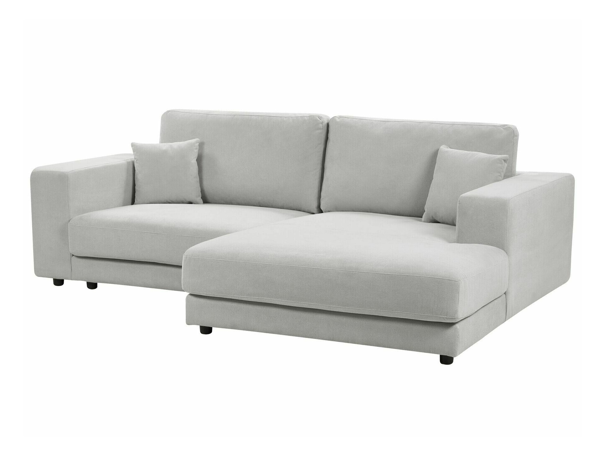 Ъглов диван Berwyn 2486 (Светло сив)