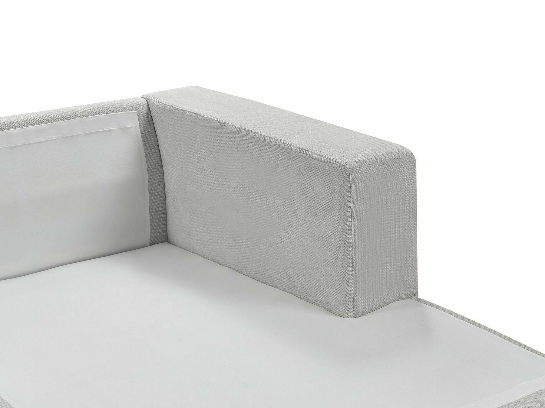 Ъглов диван Berwyn 2486 (Светло сив)