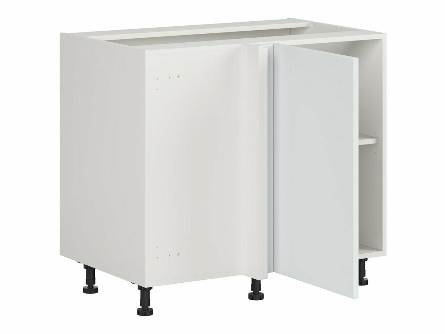 Модулен ъглов шкаф Top White 127