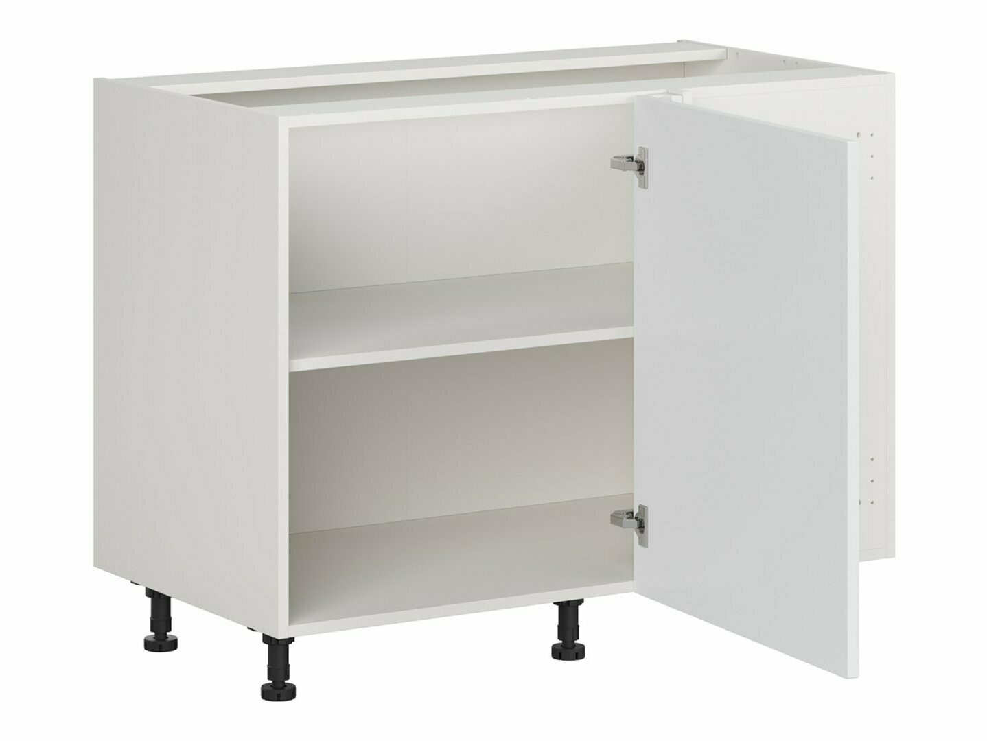 Модулен ъглов шкаф Top White 128