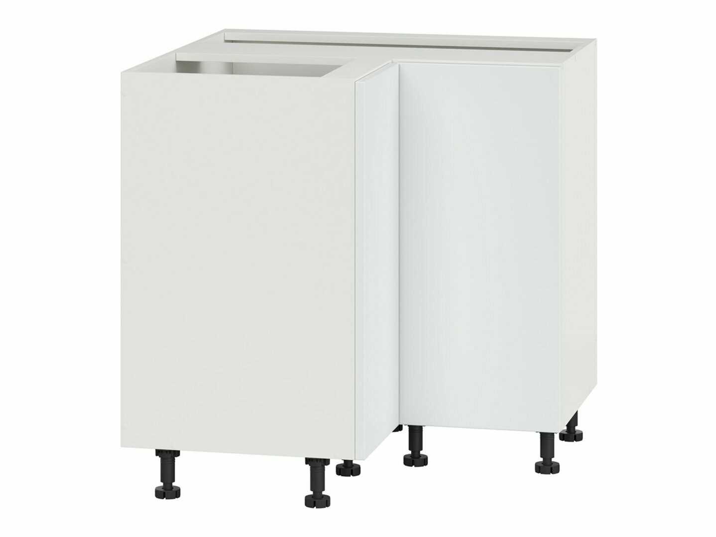 Модулен ъглов шкаф Top White 130
