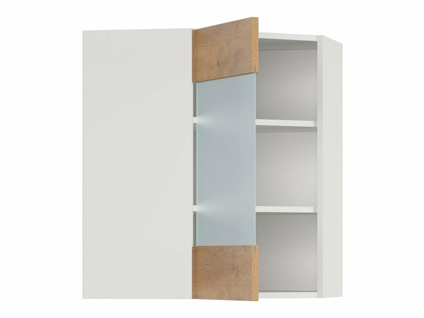 Модулен окачен ъглов шкаф Amper Lancelot 161